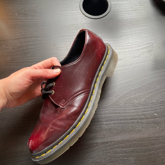Dr. Martens Cherry Red Oxfords